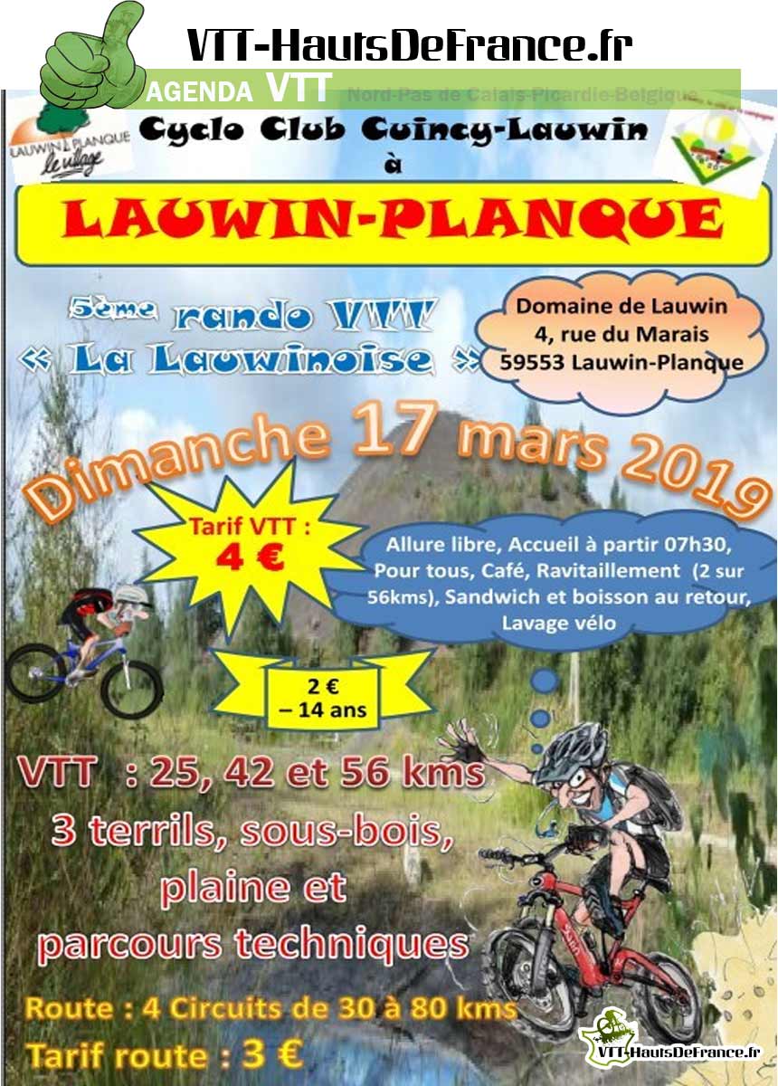 VTT & Cyclo Lauwin Planque